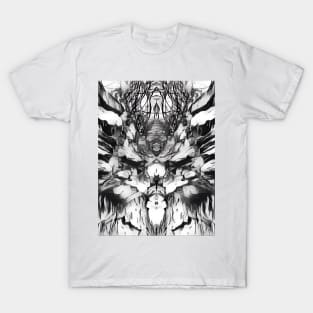 Reflected sketch design T-Shirt